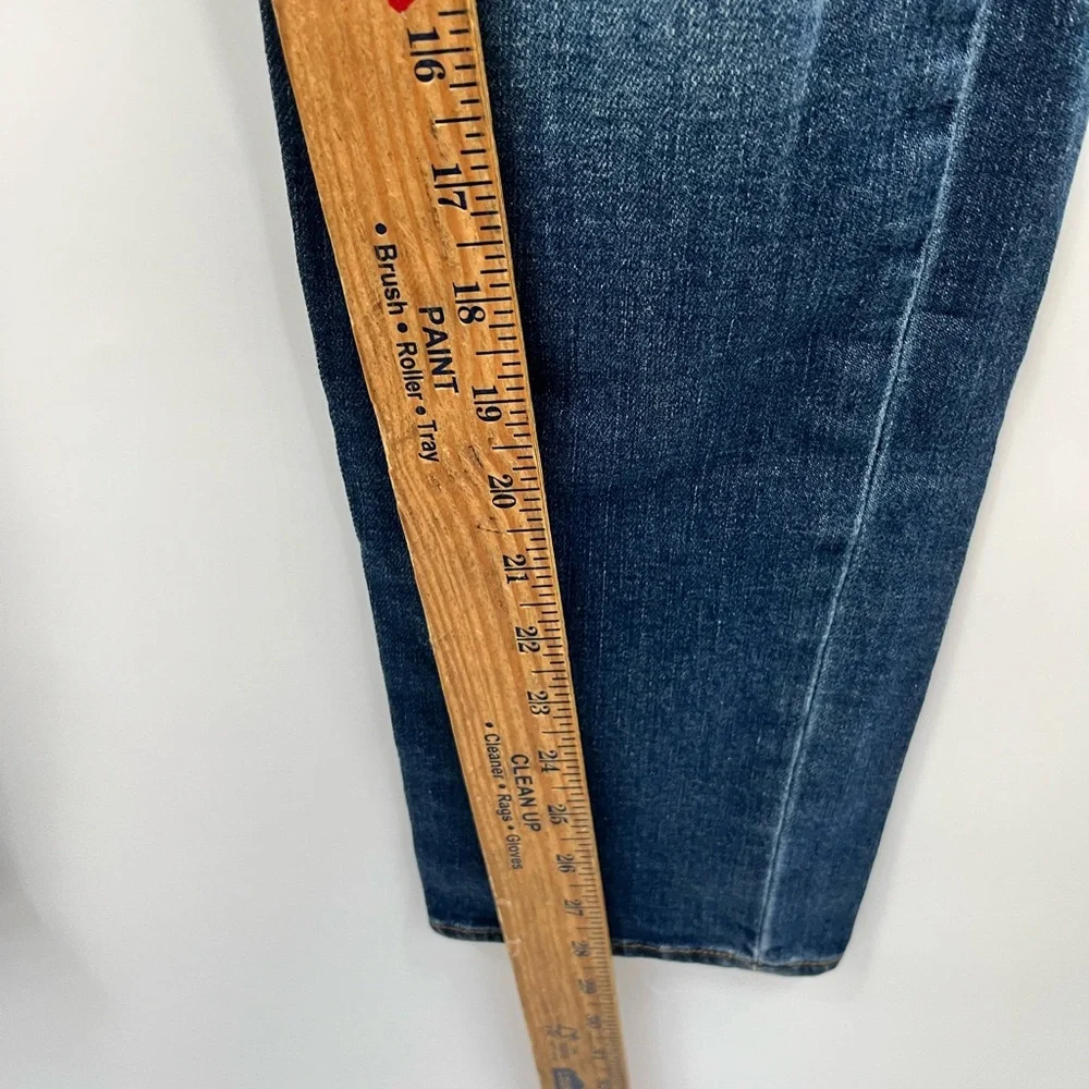 Womens Rock & Republic Mid-Rise Berlin Dark Wash Skinny Denim Jeans Size 10 - Picture 8 of 12